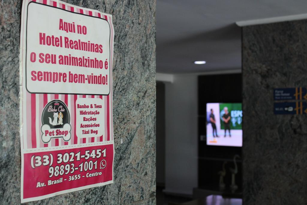 Realminas Hotel E Restaurante Governador Valadares Εξωτερικό φωτογραφία